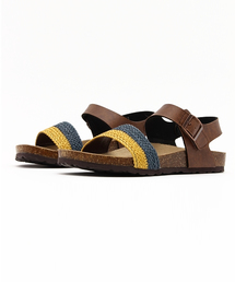 レディース NUOVO ヌオーヴォ WOVEN STRAP NC50096 BLUE/YELLOW