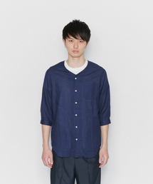 SENSE OF PLACE by URBAN RESEARCH | B パナマVネックシャツ(7分袖)(シャツ/ブラウス)