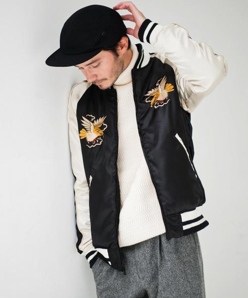 ※ALPHA（アルファ）の「【WEB限定】[アルファ]BC★★ ALPHA SKA/MA-1 リバーシブルブルゾン（MA-1・メンズ・ブラック/ネイビー・SMALL/MEDIUM/LARGE）」の21枚目の写真