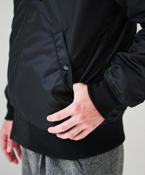 ※ALPHA（アルファ）の「【WEB限定】[アルファ]BC★★ ALPHA SKA/MA-1 リバーシブルブルゾン（MA-1・メンズ・ブラック/ネイビー・SMALL/MEDIUM/LARGE）」の20枚目の写真