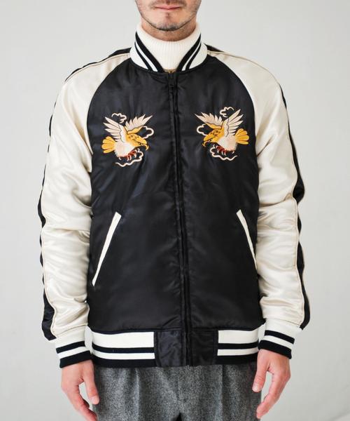 ※ALPHA（アルファ）の「【WEB限定】[アルファ]BC★★ ALPHA SKA/MA-1 リバーシブルブルゾン（MA-1・メンズ・ブラック/ネイビー・SMALL/MEDIUM/LARGE）」の10枚目の写真