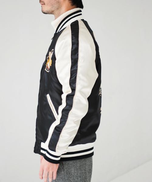 ※ALPHA（アルファ）の「【WEB限定】[アルファ]BC★★ ALPHA SKA/MA-1 リバーシブルブルゾン（MA-1・メンズ・ブラック/ネイビー・SMALL/MEDIUM/LARGE）」の11枚目の写真