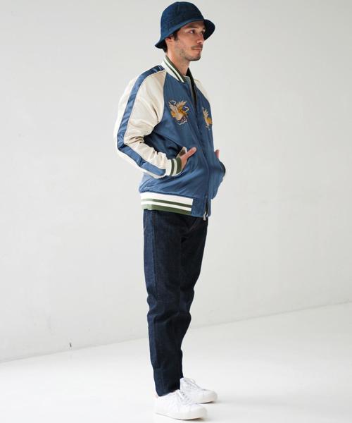 ※ALPHA（アルファ）の「【WEB限定】[アルファ]BC★★ ALPHA SKA/MA-1 リバーシブルブルゾン（MA-1・メンズ・ブラック/ネイビー・SMALL/MEDIUM/LARGE）」の7枚目の写真