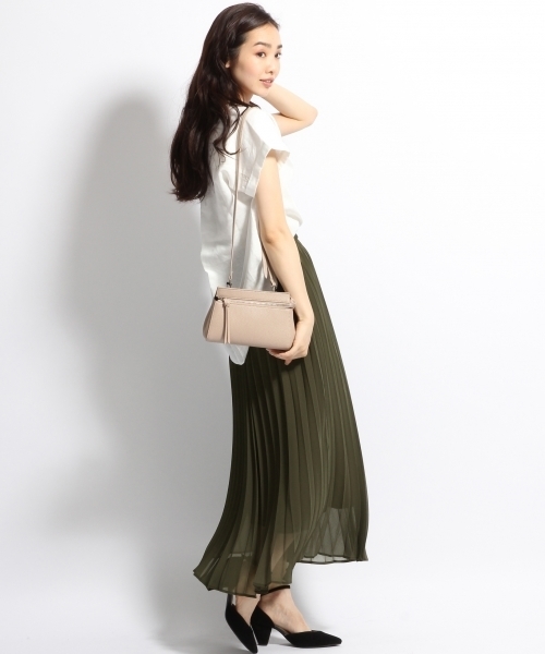 A part by（アパートバイ）の「フロントZIPマイクロミニバッグ 731590 （ショルダーバッグ・レディース・レッド/ブラック/ベージュ・FREE）」の5枚目の写真