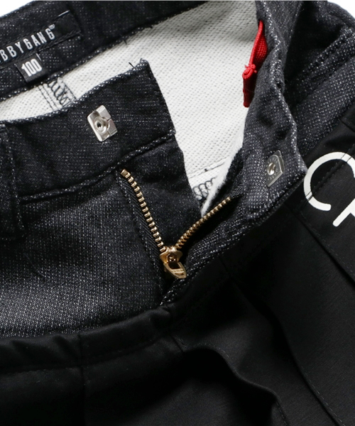 CHUBBYGANG（チャビーギャング）の「切替デザインプリーツスカート（スカート・キッズ・ブラック・110/130/150/140/160/120/100）」の3枚目の写真