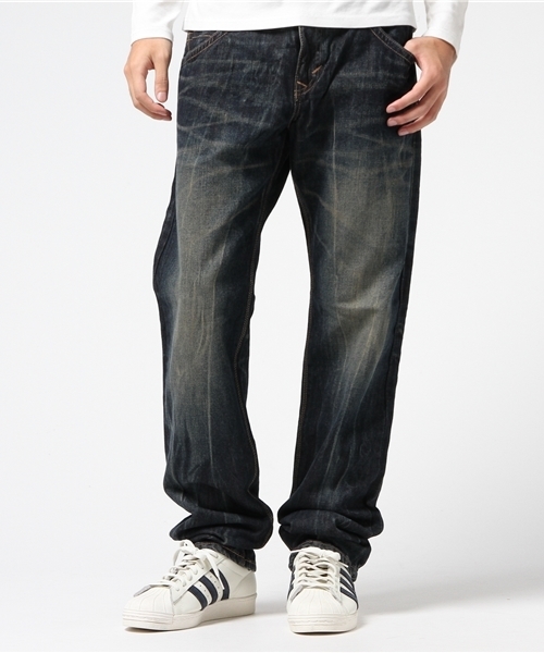 EDWIN(エドウィン)の「【EDWIN】403XVSレギュラーストレート アンティークウォッシュ(デニムパンツ・メンズ・インディゴブルー・34inch/32inch/36inch/28inch/26inch/30inch)」の1枚目の写真