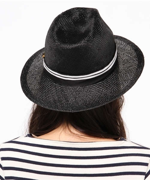 STUDIOUS(ステュディオス)の「MARTINE HAT(ハット・レディース・ブラック・FREE)」の4枚目の写真