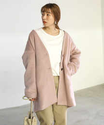 ノーカラージャケット ピンク系 一覧 Wear