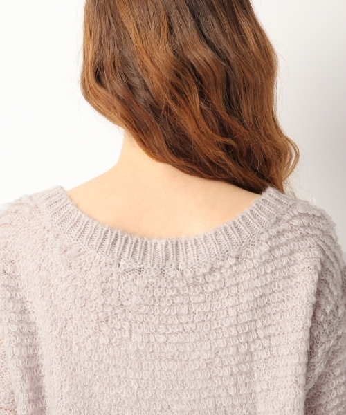 Heather（ヘザー）の「ループヤーンニットプルオーバー　　742289（ニット/セーター・レディース・ミント/ピンク系その他/パープル系その他・ONE SIZE）」の13枚目の写真