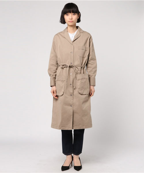 Chloe クロエ ロングチェスターコート アンゴラ カシミヤ キャメル ベルト Maison de Beige（メゾンドベージュ）の「グリストーン加工