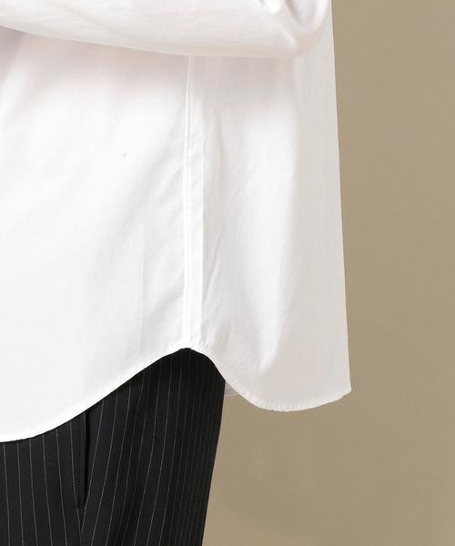 BEAUTY&YOUTH UNITED ARROWS（ビューティーアンドユースユナイテッドアローズ）の「BY ホワイト ピンオックス バンドカラー シャツ ◆（シャツ/ブラウス・メンズ・ホワイト・LARGE/X-SMALL/X-LARGE/MEDIUM/SMALL）」の8枚目の写真