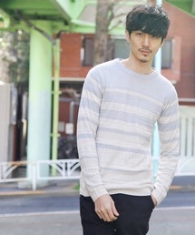 hardcover（ハードカバー）の「《hardcover》ハイゲージボーダーニット（ニット/セーター）」