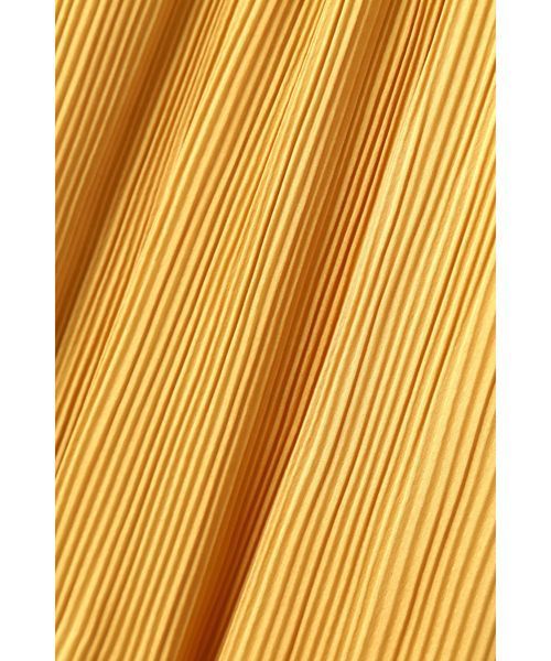 N.（N. Natural Beauty Basic）（エヌエヌナチュラルビューティーベーシック）の「【一部追加生産】◆消しプリーツフレアミモレスカート（スカート・レディース・イエロー/ホワイト/ホワイト系その他/テラコッタ/ネイビー・MEDIUM）」の20枚目の写真