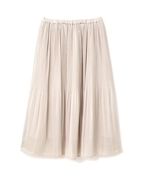 N.（N. Natural Beauty Basic）（エヌエヌナチュラルビューティーベーシック）の「【一部追加生産】◆消しプリーツフレアミモレスカート（スカート・レディース・イエロー/ホワイト/ホワイト系その他/テラコッタ/ネイビー・MEDIUM）」の21枚目の写真