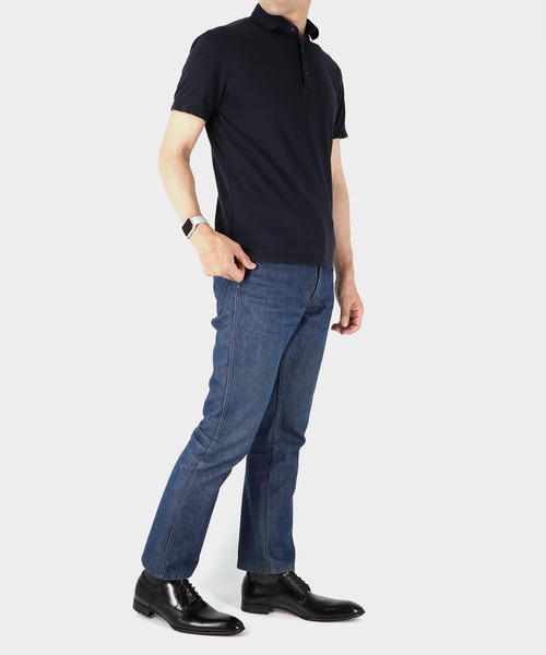 GUIONNET(ギオネ)の「GUIONNET PLANE TOE DERBY ギオネ スプリット レザー プレーントゥ ダービー 外羽根 ビジネス 革靴(ドレスシューズ・メンズ・モカ/ブラック/ブラウン系その他/ネイビー・25.0cm/26.5cm/24.5cm/25.5cm/27.0cm/26.0cm/24.0cm/30.0cm/29.0cm/28.0cm/27.5cm)」の14枚目の写真