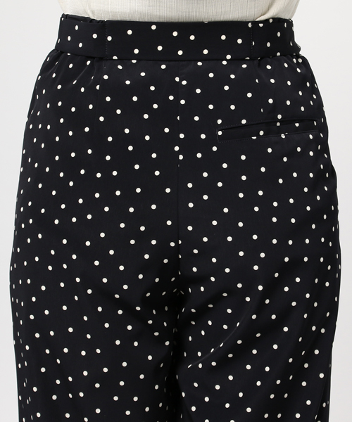 ANGLOBAL SHOP（アングローバルショップ）の「FORDMILLS / ドットデシンガウチョ（その他パンツ・レディース・ブラック/ホワイト×ネイビー・38/36）」の7枚目の写真