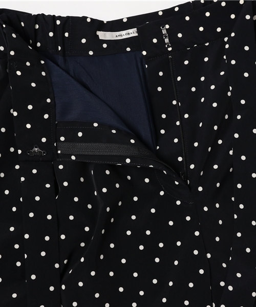 ANGLOBAL SHOP（アングローバルショップ）の「FORDMILLS / ドットデシンガウチョ（その他パンツ・レディース・ブラック/ホワイト×ネイビー・38/36）」の10枚目の写真