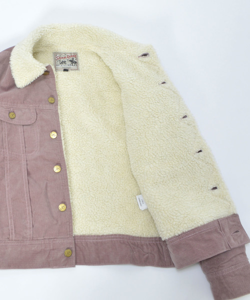 Lee（リー）の「【Lee】BOA STORM RIDER（その他アウター・レディース・ネイビー/ホワイト/ピンク・MEDIUM）」の21枚目の写真