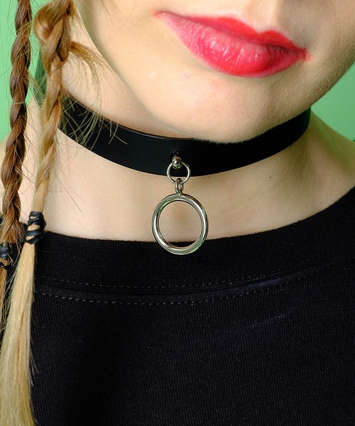 an meets zakka（アンミツザッカ）の「an meets zakka マルチチャームレザーチョーカー（チョーカー・レディース・A/B/C/D/E/F/J/I/H/G/K・ONE SIZE）」の16枚目の写真