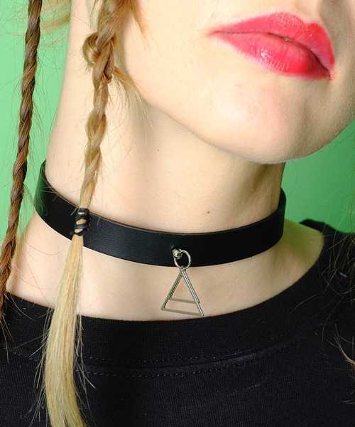 an meets zakka（アンミツザッカ）の「an meets zakka マルチチャームレザーチョーカー（チョーカー・レディース・A/B/C/D/E/F/J/I/H/G/K・ONE SIZE）」の17枚目の写真