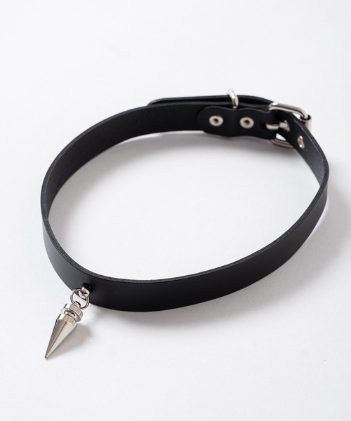 セール】an meets zakka マルチチャームレザーチョーカー（チョーカー