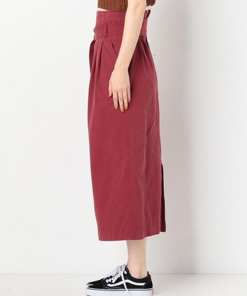 Another Edition（アナザーエディション）の「Dカンベルトハイウエストスカート（スカート・レディース・ブラック/ブラウン/ワインレッド・SMALL/MEDIUM）」の17枚目の写真
