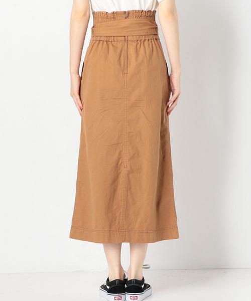 Another Edition（アナザーエディション）の「Dカンベルトハイウエストスカート（スカート・レディース・ブラック/ブラウン/ワインレッド・SMALL/MEDIUM）」の5枚目の写真