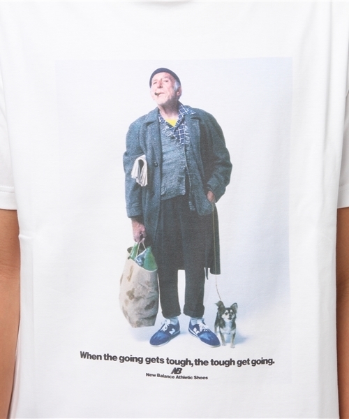 NEW BALANCE（ニューバランス）の「New Balance/MT73593プリント半袖Tシャツ【niko and ...】（Tシャツ/カットソー・メンズ・ホワイト/ブラック・LARGE/X-LARGE）」の7枚目の写真