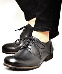 SHIPS JET BLUE | SHIPS JET BLUE(シップス ジェットブルー): ポルトガル製 レザー プレーントゥ■(その他シューズ)