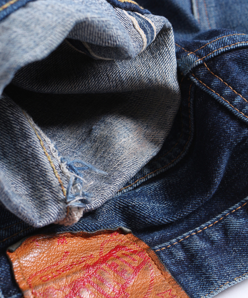 Made in JAPAN denim (middle straight)(メイドインジャパンデニム(ミドルストレート))の「【Made in Japan】XX type-Non Wash-/ミドルストレートデニムパンツ(デニムパンツ・メンズ・インディゴブルー・27inch/28inch/29inch/30inch/31inch/32inch/33inch/34inch/36inch/38inch/40inch)」の20枚目の写真