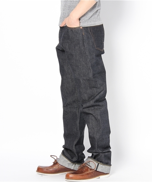 Made in JAPAN denim (middle straight)(メイドインジャパンデニム(ミドルストレート))の「【Made in Japan】XX type-Non Wash-/ミドルストレートデニムパンツ(デニムパンツ・メンズ・インディゴブルー・27inch/28inch/29inch/30inch/31inch/32inch/33inch/34inch/36inch/38inch/40inch)」の2枚目の写真