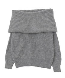 The Virgnia | シャギーオフショルダーニット(ニット/セーター)