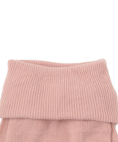 The Virgnia（ザ ヴァージニア）の「シャギーオフショルダーニット（ニット/セーター・レディース・グレー/ピンク/ネイビー・FREE）」の8枚目の写真