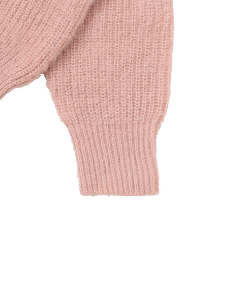 The Virgnia（ザ ヴァージニア）の「シャギーオフショルダーニット（ニット/セーター・レディース・グレー/ピンク/ネイビー・FREE）」の5枚目の写真