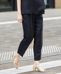 ADAM ET ROPE' | うしろギャザークロップドパンツ(その他パンツ)