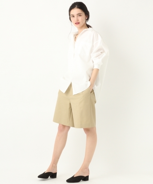 A part by（アパートバイ）の「C/オーバーサイズシャツLS 782700（シャツ/ブラウス・レディース・ホワイト/グリーン系その他/ブルー系その他/イエロー系その他・FREE）」の13枚目の写真