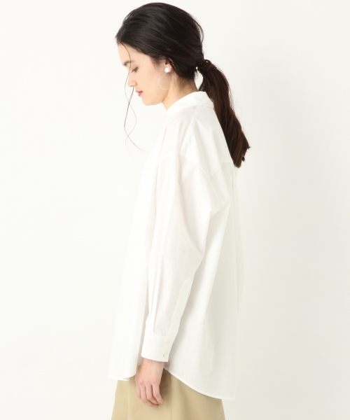 A part by（アパートバイ）の「C/オーバーサイズシャツLS 782700（シャツ/ブラウス・レディース・ホワイト/グリーン系その他/ブルー系その他/イエロー系その他・FREE）」の19枚目の写真