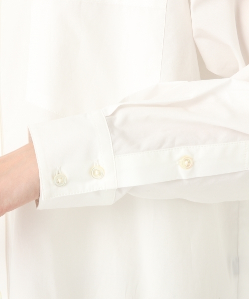 A part by（アパートバイ）の「C/オーバーサイズシャツLS 782700（シャツ/ブラウス・レディース・ホワイト/グリーン系その他/ブルー系その他/イエロー系その他・FREE）」の8枚目の写真