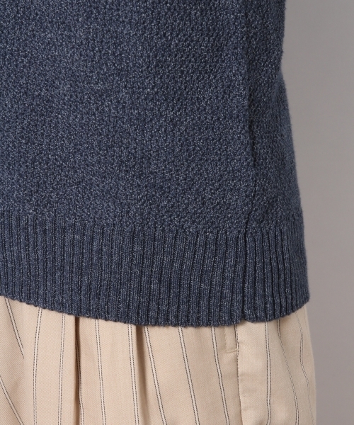 RAGEBLUE(レイジブルー)の「インディゴルックニットクルー/789009(ニット/セーター・メンズ・ライトブルー/ブルー系その他/ブルー/ネイビー・LARGE/MEDIUM/SMALL)」の12枚目の写真