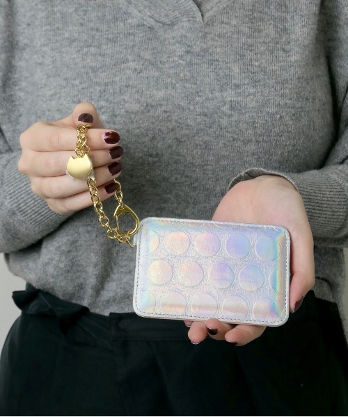 tsumori chisato CARRY(ツモリチサトキャリー)の「ラウンドヘム パスケース(パスケース)」|シルバー