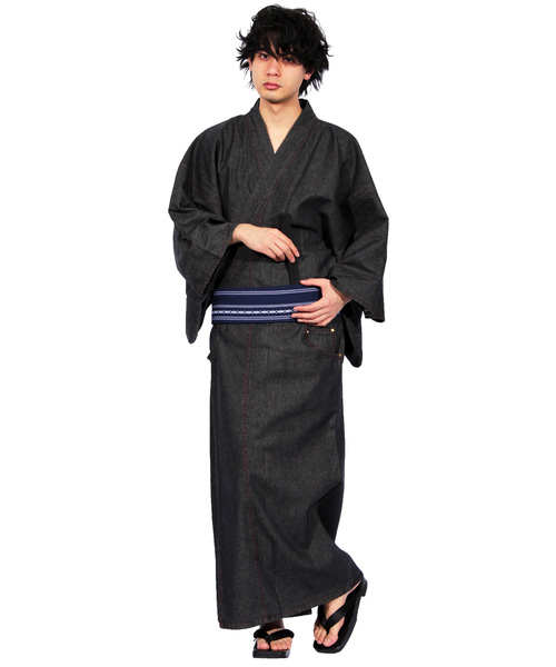 8(eight)(エイト)の「カラー 浴衣 帯 日本製 献上柄(和装小物・メンズ・ホワイト/ライトブルー/ブラック/エンジ/ベージュ/パープル/ネイビー/ブラウン/グレー/ターコイズブルー/グリーン/ライトブラウン/マスタード/ダークブルー/ライトベージュ/ダークベージュ/レッド系その他2/レッド系その他・FREE)」の19枚目の写真