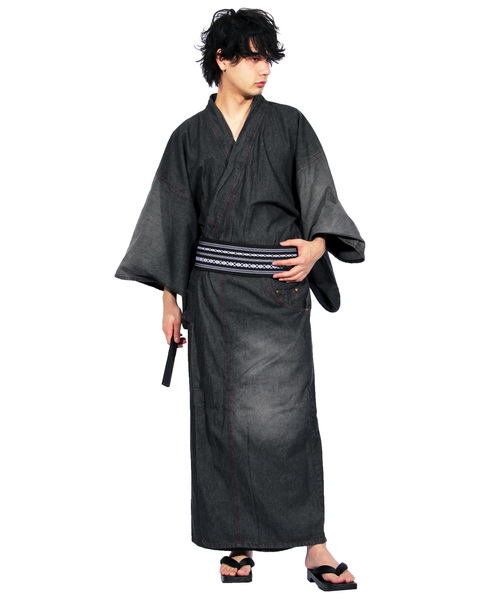 8(eight)(エイト)の「カラー 浴衣 帯 日本製 献上柄(和装小物・メンズ・ホワイト/ライトブルー/ブラック/エンジ/ベージュ/パープル/ネイビー/ブラウン/グレー/ターコイズブルー/グリーン/ライトブラウン/マスタード/ダークブルー/ライトベージュ/ダークベージュ/レッド系その他2/レッド系その他・FREE)」の20枚目の写真