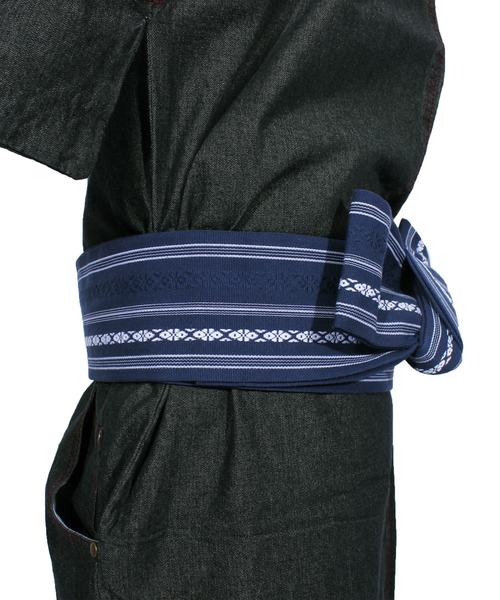 8(eight)(エイト)の「カラー 浴衣 帯 日本製 献上柄(和装小物・メンズ・ホワイト/ライトブルー/ブラック/エンジ/ベージュ/パープル/ネイビー/ブラウン/グレー/ターコイズブルー/グリーン/ライトブラウン/マスタード/ダークブルー/ライトベージュ/ダークベージュ/レッド系その他2/レッド系その他・FREE)」の22枚目の写真