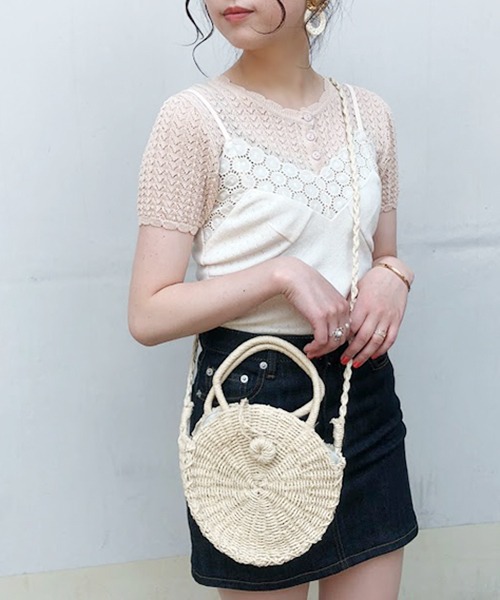 apres jour（アプレジュール）の「apres jour × RiLi コラボキャミソール【RiLi.tokyo】【ZOZOTOWN限定アイテム】（タンクトップ・レディース・ベージュ/オフホワイト/サックスブルー・フリー）」の16枚目の写真