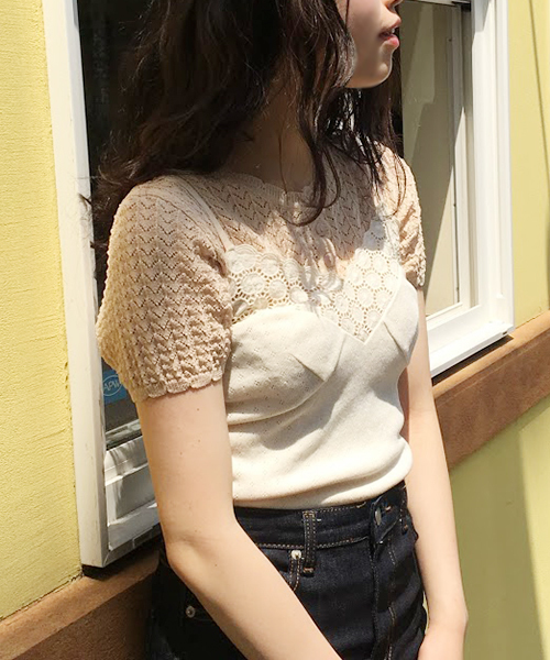 apres jour（アプレジュール）の「apres jour × RiLi コラボキャミソール【RiLi.tokyo】【ZOZOTOWN限定アイテム】（タンクトップ・レディース・ベージュ/オフホワイト/サックスブルー・フリー）」の20枚目の写真