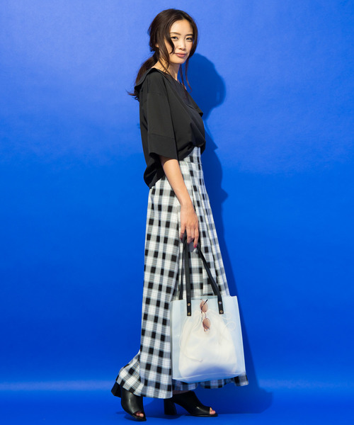 Aunt Marie's（アントマリーズ）の「AUNT MARIE'S ワンショルダーブラウス（シャツ/ブラウス・レディース・ブラック/ネイビー/アイボリー/グレー/ピンク/ナチュラル・FREE）」の13枚目の写真