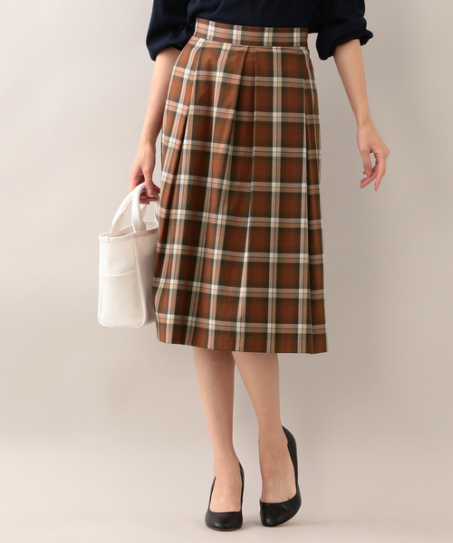 セール 店舗限定 ウォッシャブル シーズナルタータンチェック スカート スカート Mackintosh Philosophy マッキントッシュ フィロソフィー のファッション通販 Zozotown