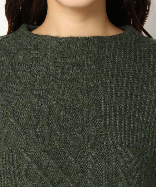 LBC（エルビーシー）の「7Gウールバックシャンベスト（ベスト・レディース・グレー/オリーブ/ネイビー/ライトグレー・M/L）」の10枚目の写真