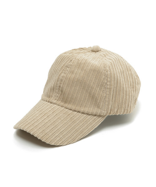 Andemiu（アンデミュウ）の「【WEB限定】コーデュロイキャップ801375（キャップ・レディース・ブラック/ベージュ/ブラウン・FREE）」の3枚目の写真