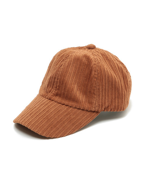 Andemiu（アンデミュウ）の「【WEB限定】コーデュロイキャップ801375（キャップ・レディース・ブラック/ベージュ/ブラウン・FREE）」の2枚目の写真
